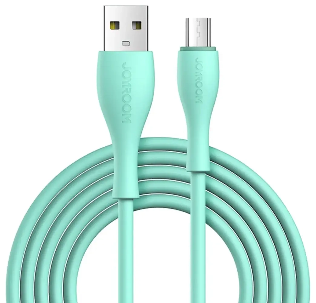 Joyroom S-2030M8 data transfer and charging cable | USB-A to Micro USB | 15W | 2m | green