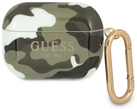 Guess GUAPUCAMA AirPods Pro cover zielony|khaki Camo Collection