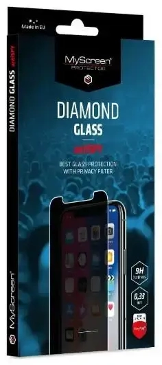 MS Diamond Glass apsauginis stiklas telefonui iPhone 13 Pro Max 6,7"