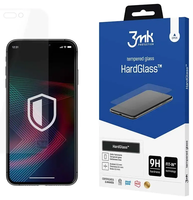 3mk HardGlass™ tempered glass for phone iPhone 14 | iPhone 14 Pro