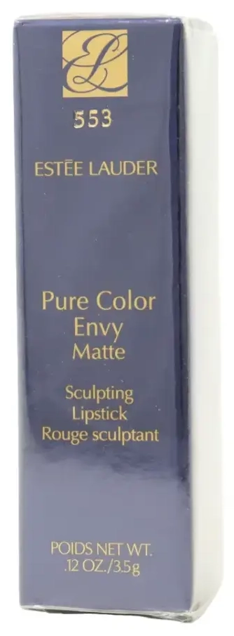 Estee Lauder, Pure Color Envy - Matte, kreminiai lūpų dažai, 553, Passion, 3,5 g