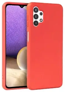Fusion elegance fibre protect silicone case for Samsung Galaxy S25 Edge red