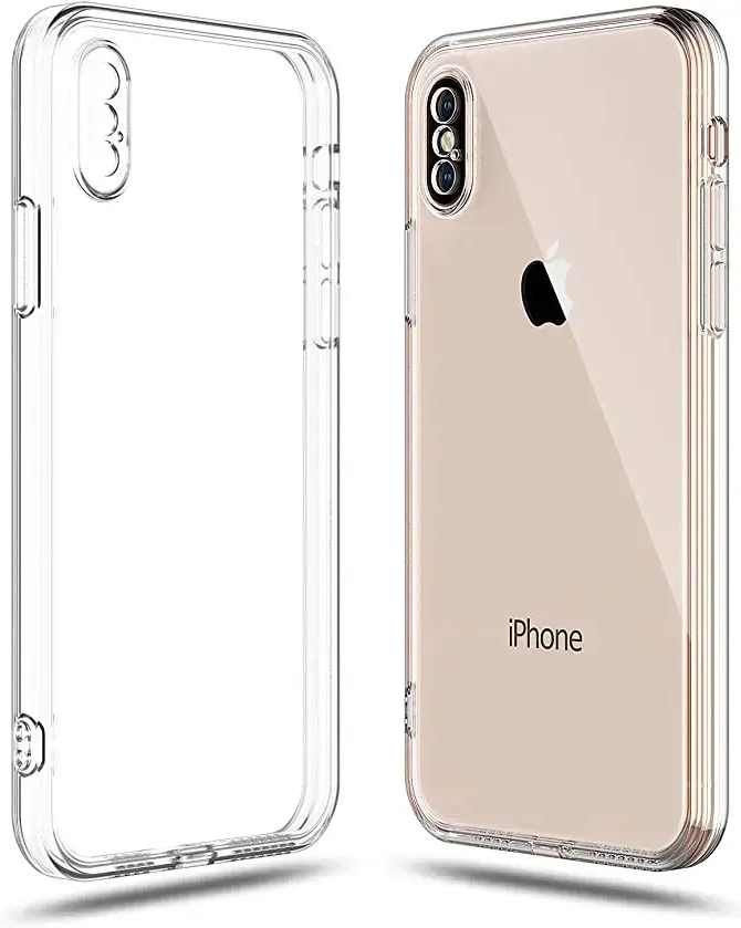 Fusion Precise Case 2mm izturīgs silikona aizsargapvalks Apple iPhone XS Max caurspīdīgs