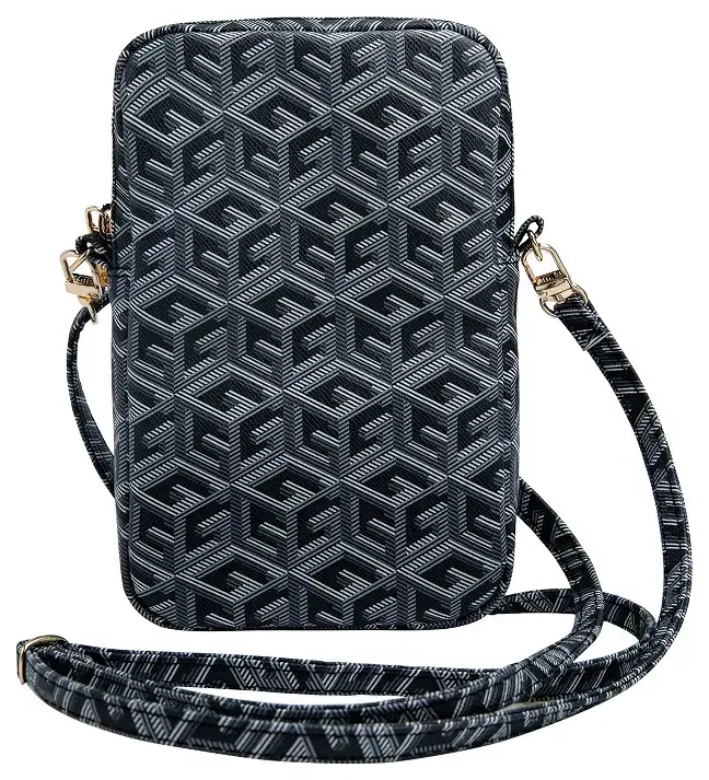 Guess PU G Cube Wallet Phone Bag Zipper Black