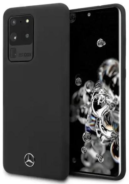 Mercedes MEHCS69SILSB S20 Ultra G988 hard case czarny|black Silicone Line