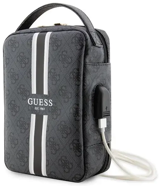 Guess Bag GUHBP4RPSK Organizer black|black 4G Printed Stripes