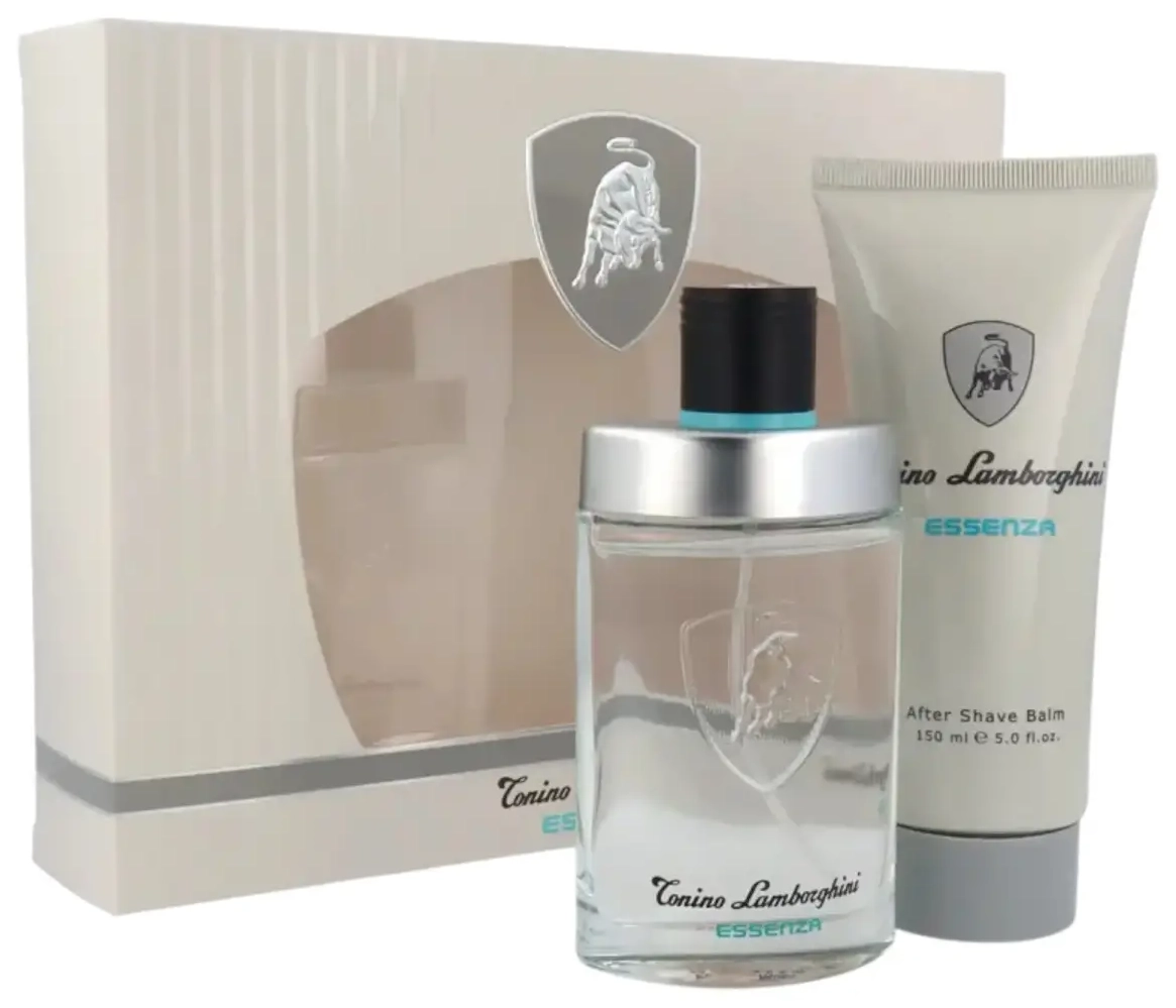 Set Tonino Lamborghini: Essenza, Eau De Toilette, For Men, 75 ml + Essenza, Hydrating, After-Shave Balm, 150 ml