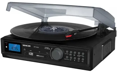 Sencor STT 212U Turntable with Bluetooth| MP3| USB| SD |Radio