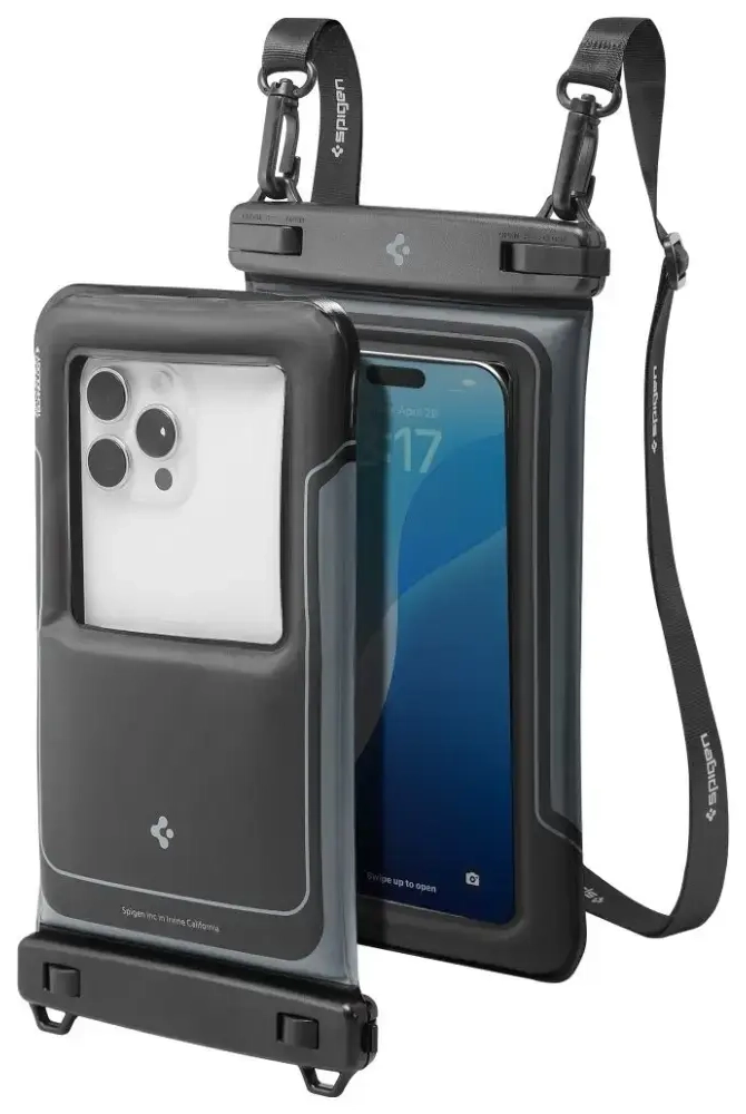 Spigen A611P Waterproof Float Case black 2pcs.