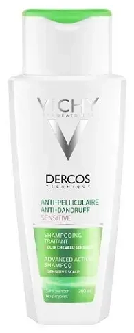 VICHY Dercos Anti-Dandruff Shampoo for Sensitive Scalps 200ml