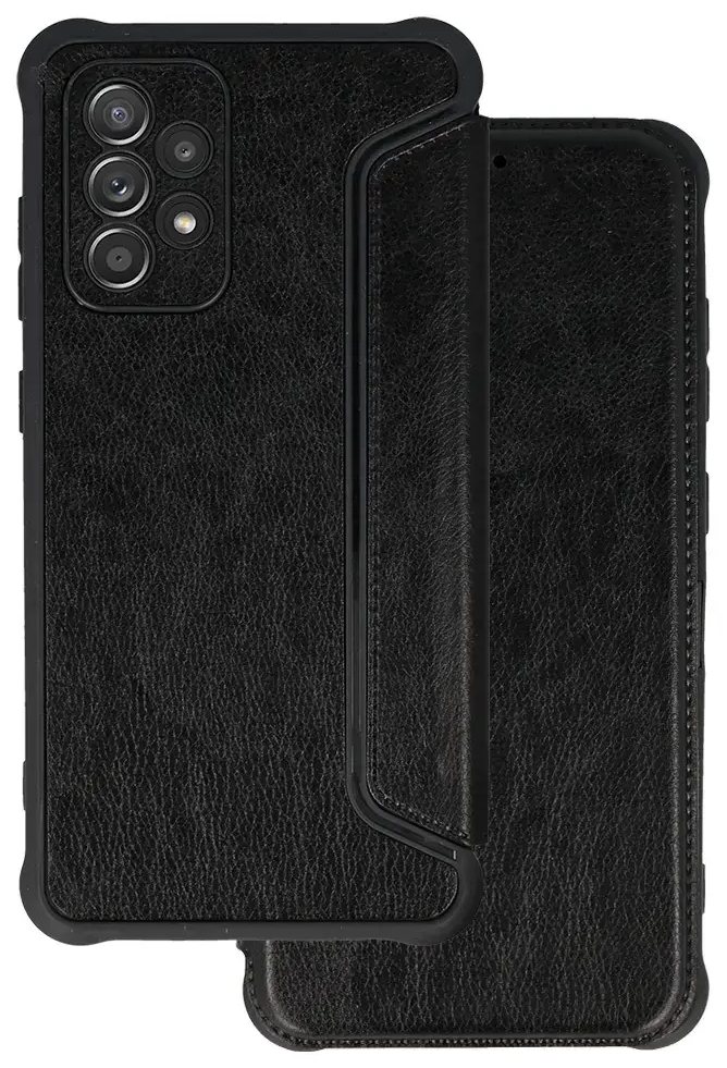 Razor Leather Book Case for Samsung Galaxy S23 FE black