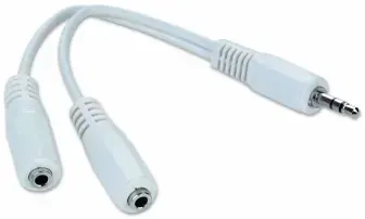 Kabelis Gembird 3.5 mm audio splitter