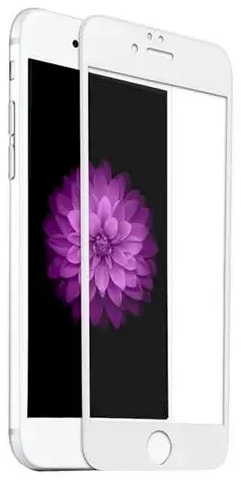 Fusion pilnam ekrānam aizsargstikls telefonam iPhone 7 Plus | 8 Plus balts