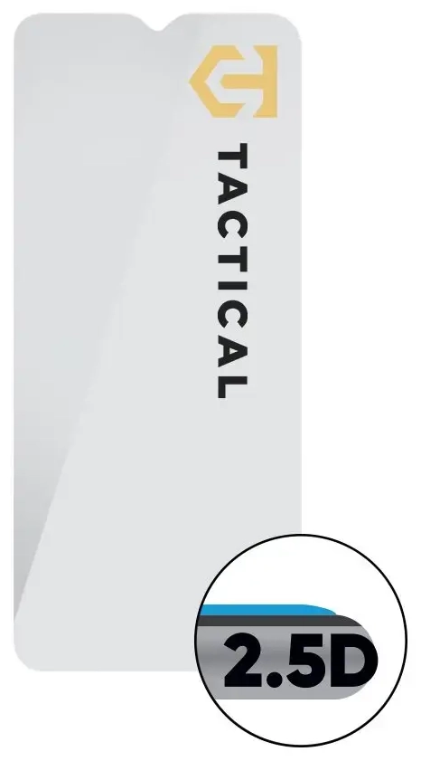 Tactical Glass Shield 2.5D aizsargstikls telefonam Samsung Galaxy A22 5G Clear