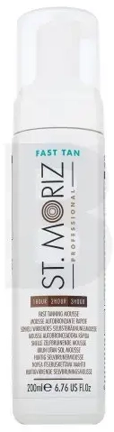 St.Moriz savaiminio įdegio putos greitam įdegiui Fast Self Tanning Mousse 200 ml