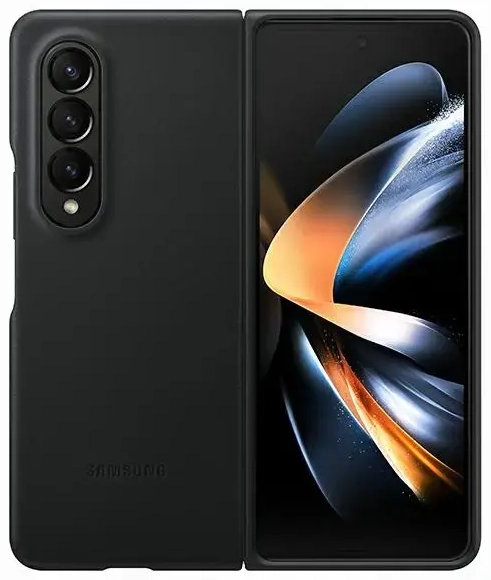 EF-VF936LBE Samsung Leather Cover for Galaxy Z Fold 4 Black