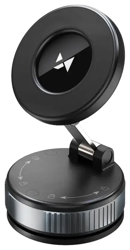 Wozinsky WUSM-01 Magnetic Car Holder for Dashboard/Windshield - Black