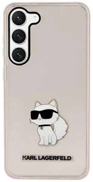 Karl Lagerfeld KLHCS23SHNCHTCP S23 S911 pink|pink hardcase Ikonik Choupette
