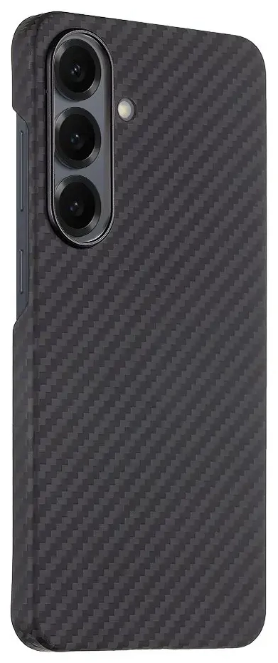 Tactical MagForce Aramid ümbris Samsung Galaxy S25 jaoks, must