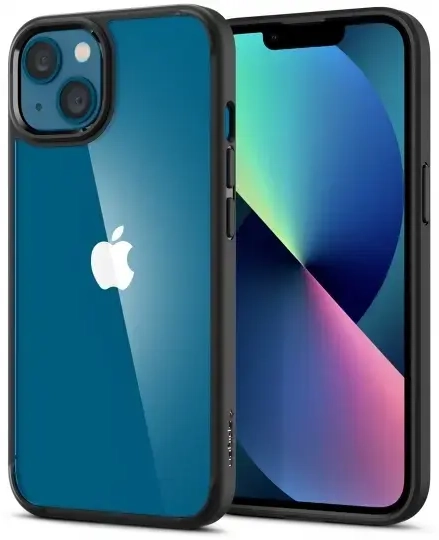 Case SPIGEN Ultra Hybrid ACS03523 for Iphone 13 - Matte Black
