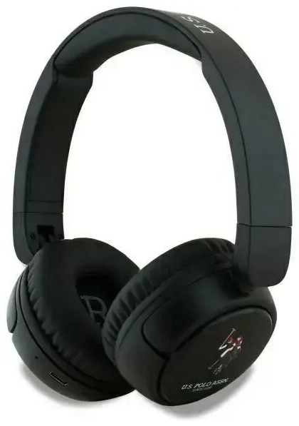 US Polo słuchawki nauszne Bluetooth       USHPV6PUNK czarny|black DH Color Logo