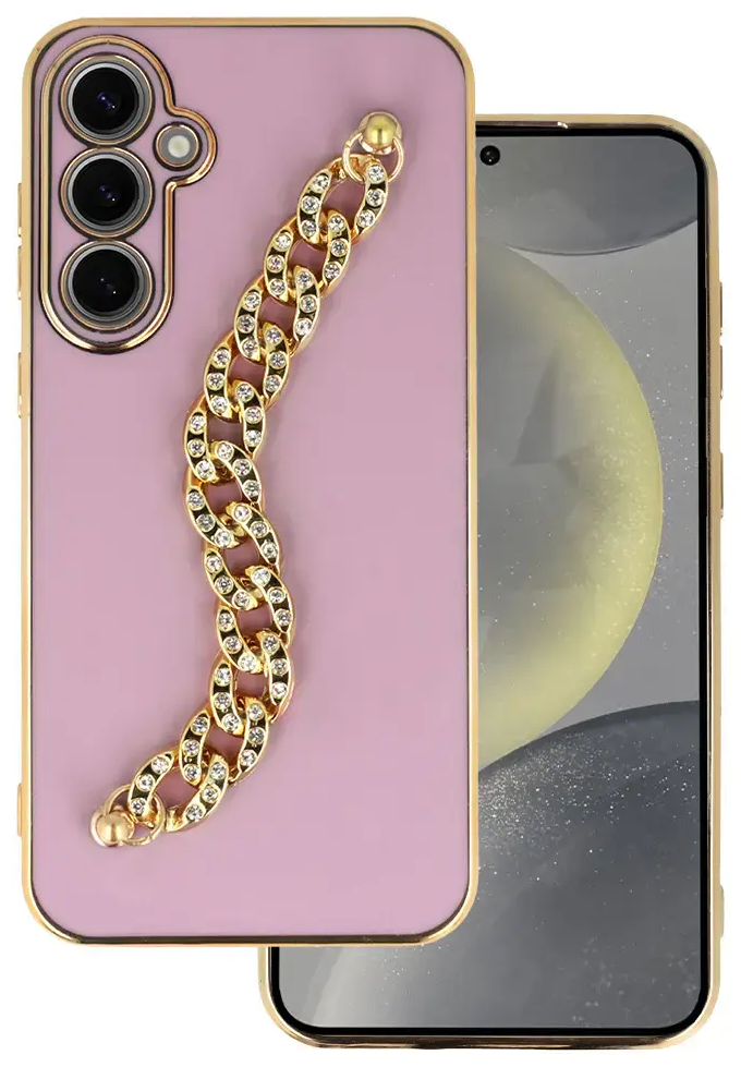 Trend Case for Samsung Galaxy S24 Plus design 4 pink