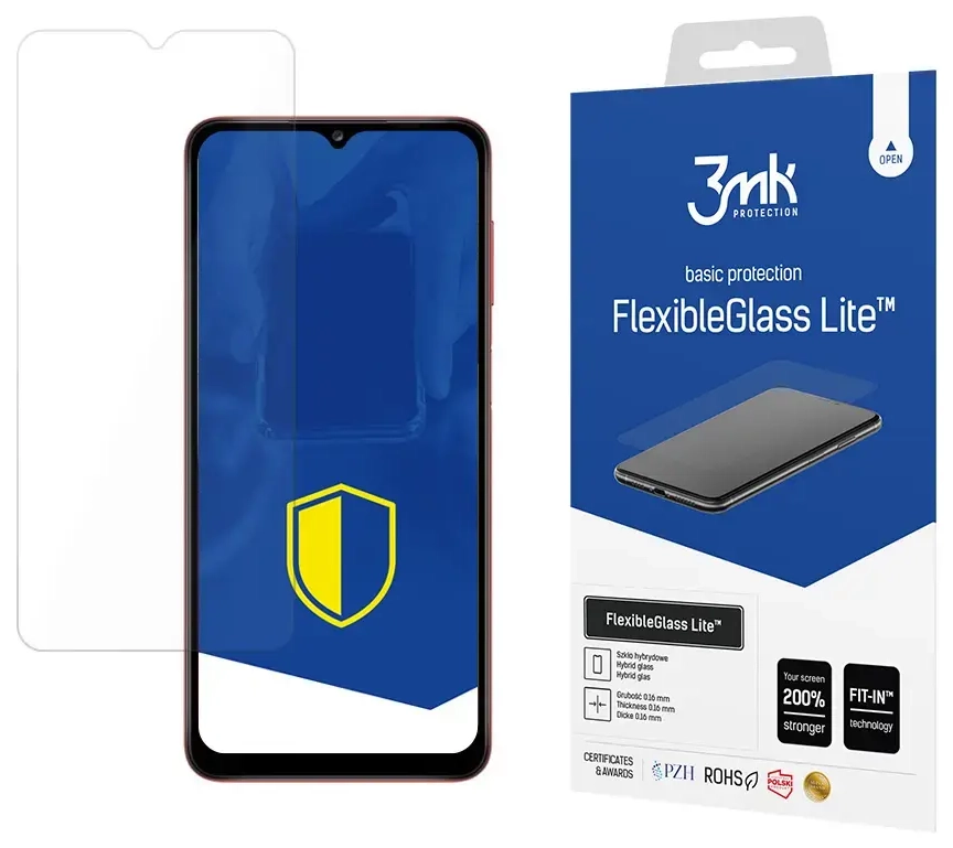 3mk FlexibleGlass Lite™ aizsargstikls telefonam Samsung Galaxy A12