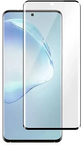 HOFI Fusion Full Glue 5D Tempered Glass full coveraged with frame for phone Samsung Galaxy Note 10 Black