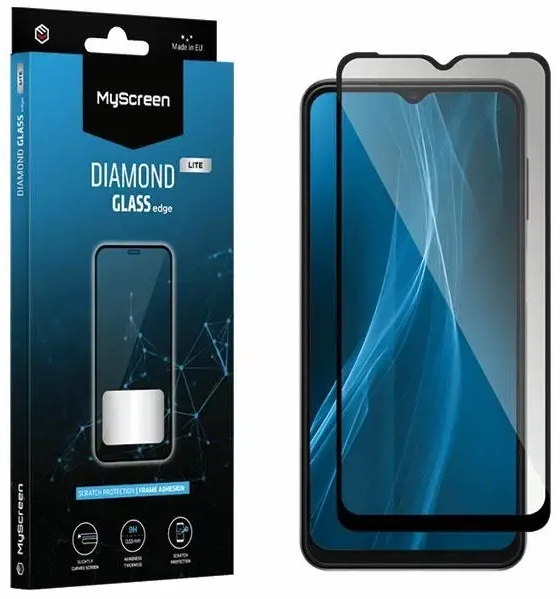 MS Diamond Glass Edge Lite FG Honor 70 Lite juodas Full Glue