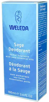Weleda, Deodorant Sage, 3.4 OZ