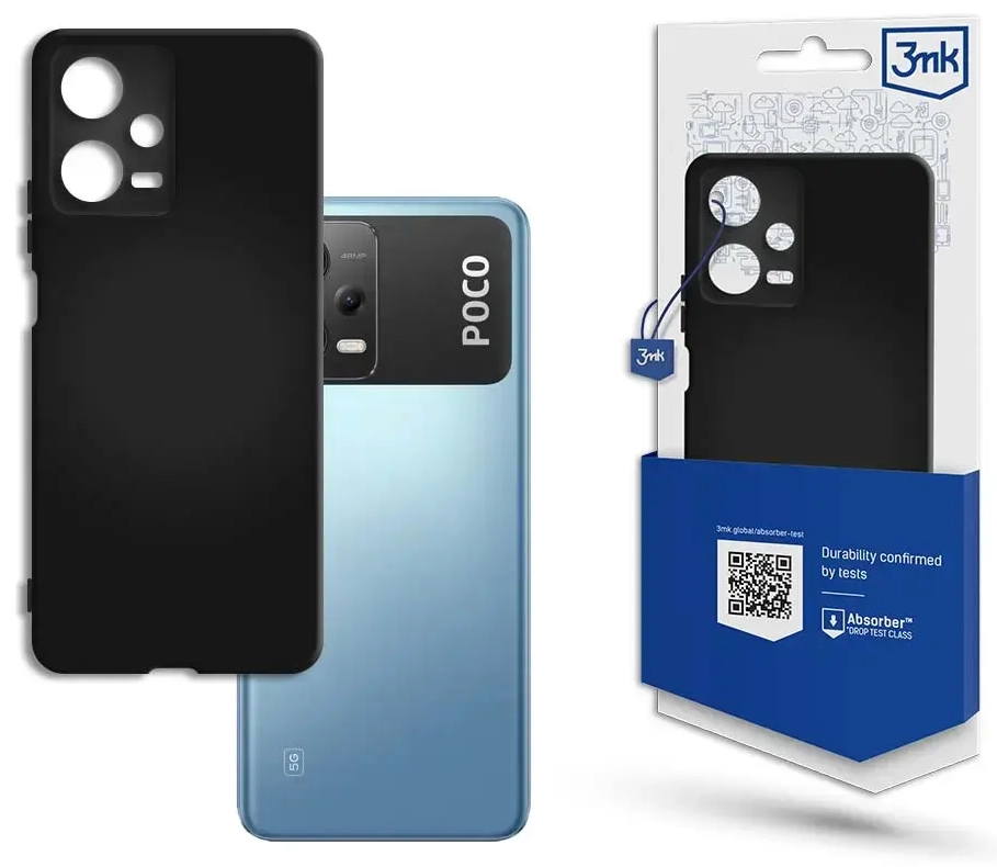 Poco X5 5G - 3mk Matt Case black