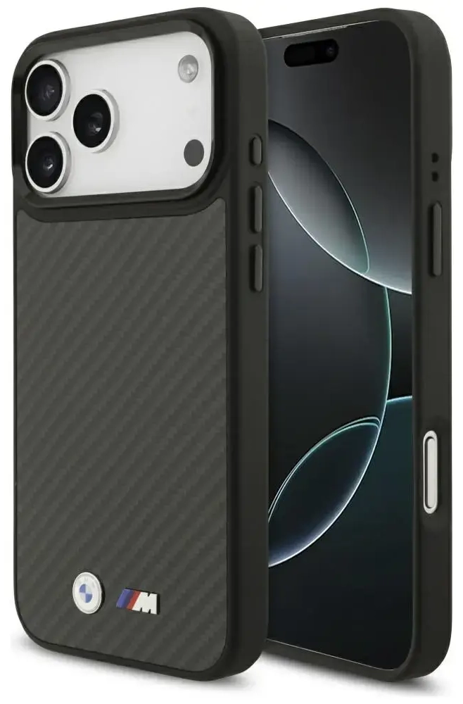 BMW M Kevlar Matt MagSafe Case for iPhone 17 Pro Max Black