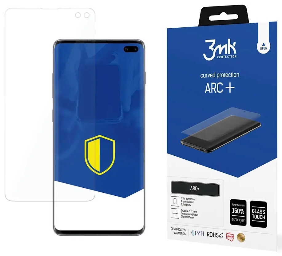 3mk ARC+ apsauginė plėvelė telefonui Samsung Galaxy S10+ (G975)