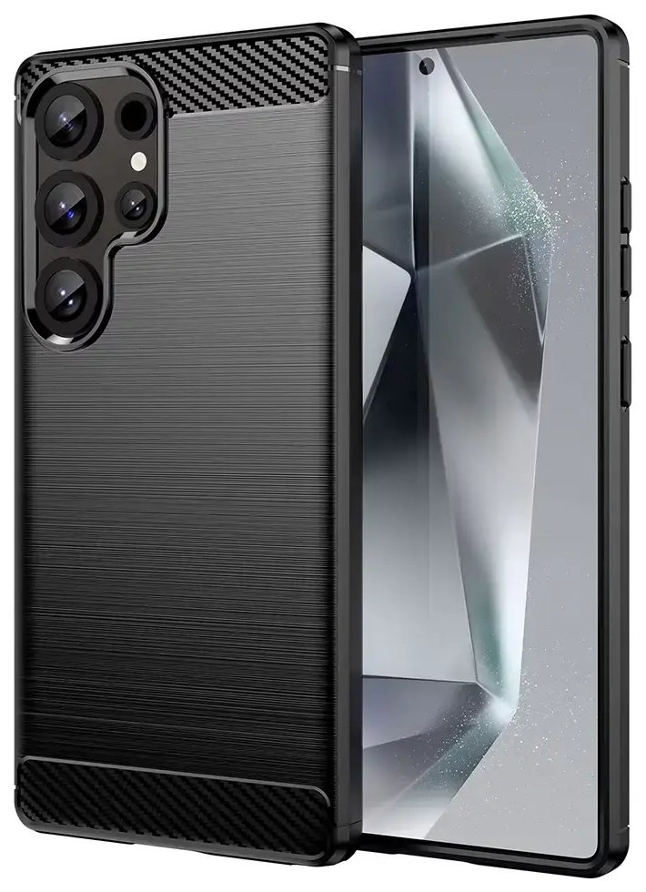 Carbon Case for Samsung Galaxy S25 Ultra black