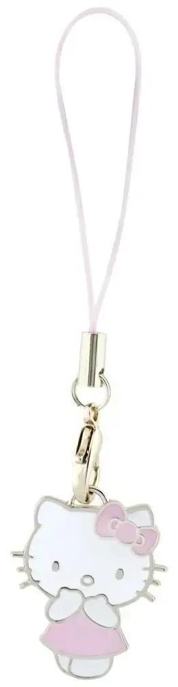 Hello Kitty zawieszka HKCPMKP Phone       Strap różowy|pink Charm Kitty Cute