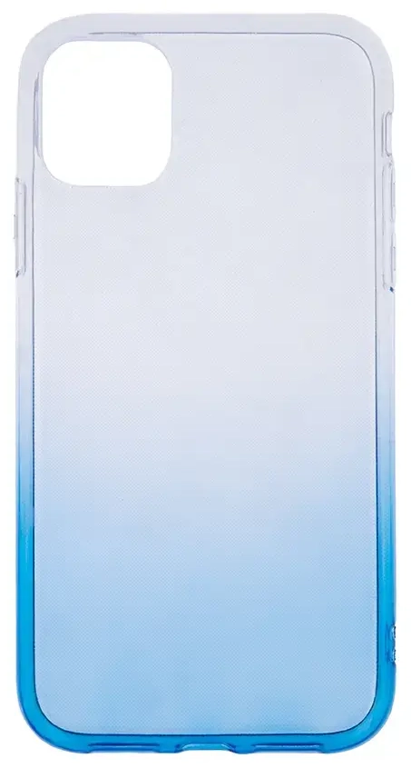 Fusion Gradient case silikoninis apsauginis dėklas Apple iPhone 13 Pro skaidrus - mėlynas