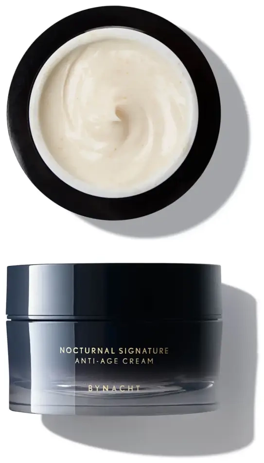 Bynacht, Nocturnal Signature, glicerino senėjimą stabdantis naktinis kremas veidui, 50 ml *testeris