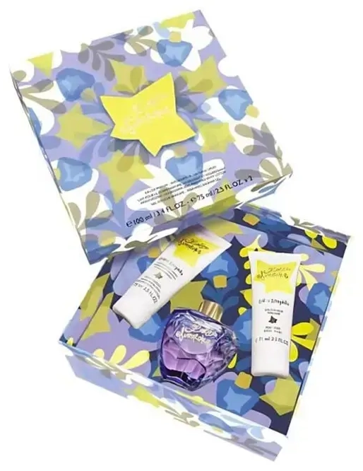 Set Lolita Lempicka:  Mon Premier Parfum, Eau De Parfum, For Women, 100 ml +  Mon Premier Parfum, Moisturizing, Shower Gel, All Over The Body, For All Skin Types, 75 ml +  Mon Premier Parfum, Moisturizing, Body Milk, 75 ml