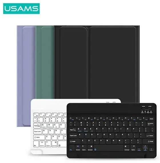 USAMS Winro Case with Keyboard iPad Air 10.9" black case-black keyboard|black cover-black keyboard IP109YRU01 (US-BH655)