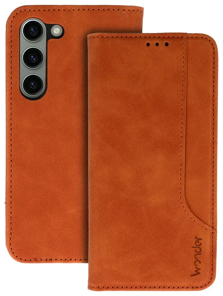 Wonder Prime Case for Samsung Galaxy S23 Plus brown