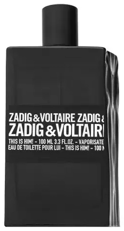 Zadig & Voltaire This is Him Tualetes ūdens vīriešiem 100 ml