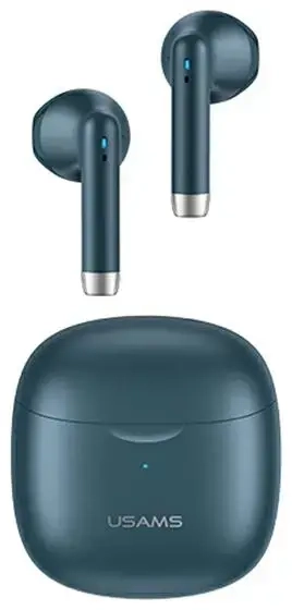 USAMS Słuchawki Bluetooth 5.0 TWS IA series bezprzewodowe granatowy|dark blue BHUIA03 (US-IA04)