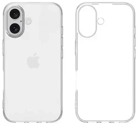 Fusion Ultra Back Case 2 mm прочный силиконовый чехол для Apple iPhone 16 Plus Прозрачный