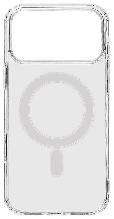 Taktinis „MagForce“ dėklas, skirtas „Apple iPhone 17 Pro Max“, permatomas