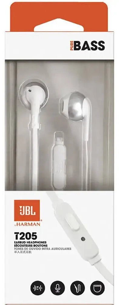 JBL T205 Chrome