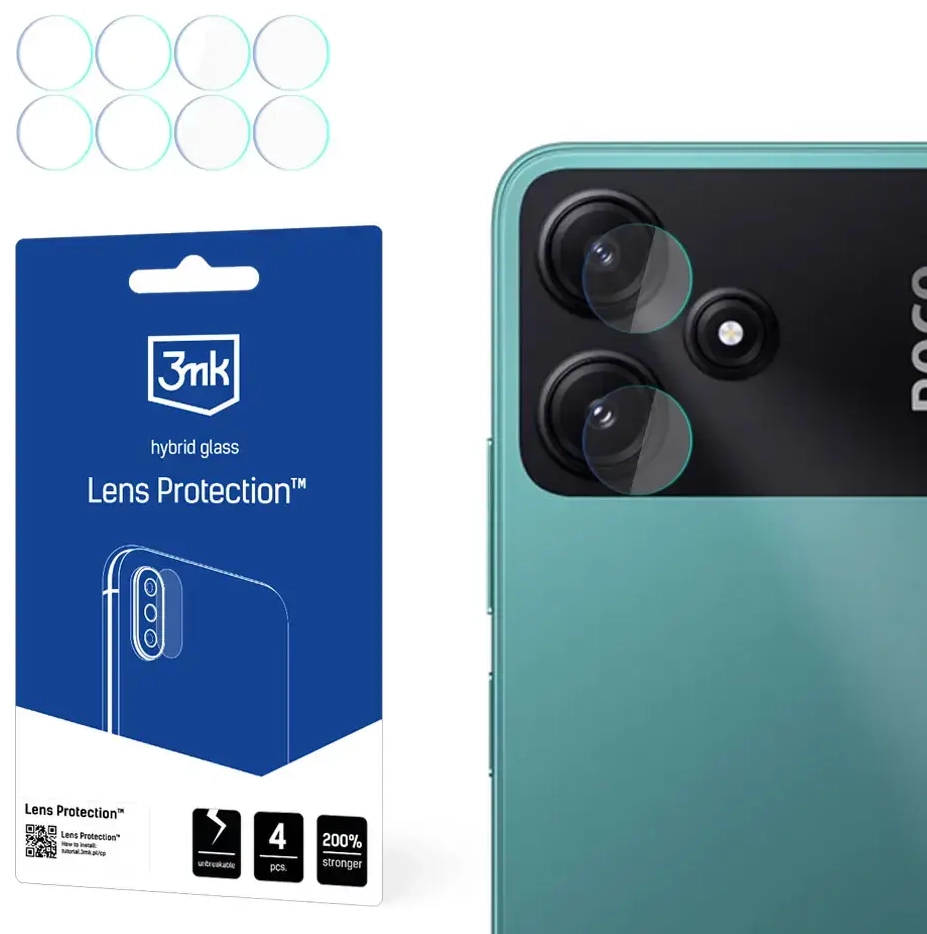 Poco M6 Pro 5G - 3mk Lens Protection™ screen protector