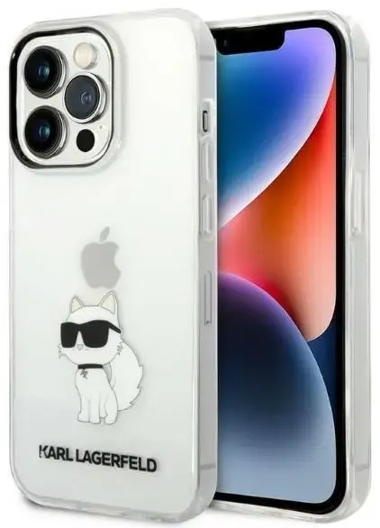 Karl Lagerfeld IML Choupette NFT Case for iPhone 14 Pro Max Transparent