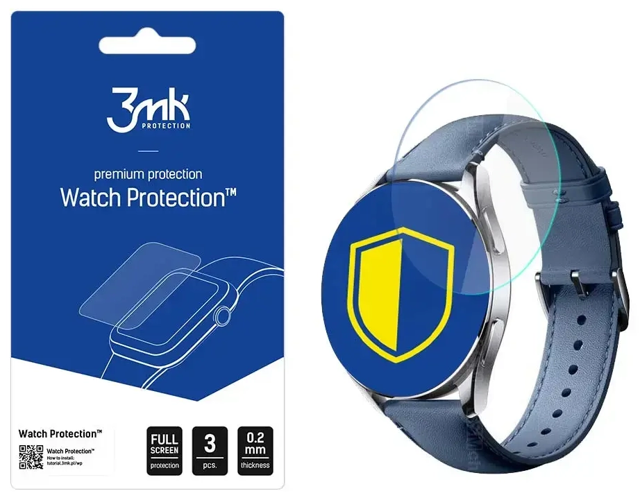 Xiaomi Watch S2 42mm - 3mk Watch Protection™ v. ARC+ screen protector