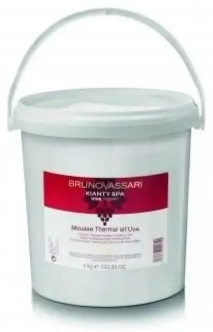 Bruno Vassari, Kianty SPA, Grape, Detoxifying, Cream Mask, For Face, 4000 g