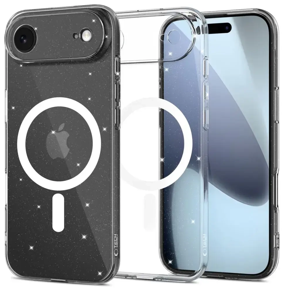 TECH-PROTECT FLEXAIR phone case with MagSafe support for Apple iPhone 17 Air blue